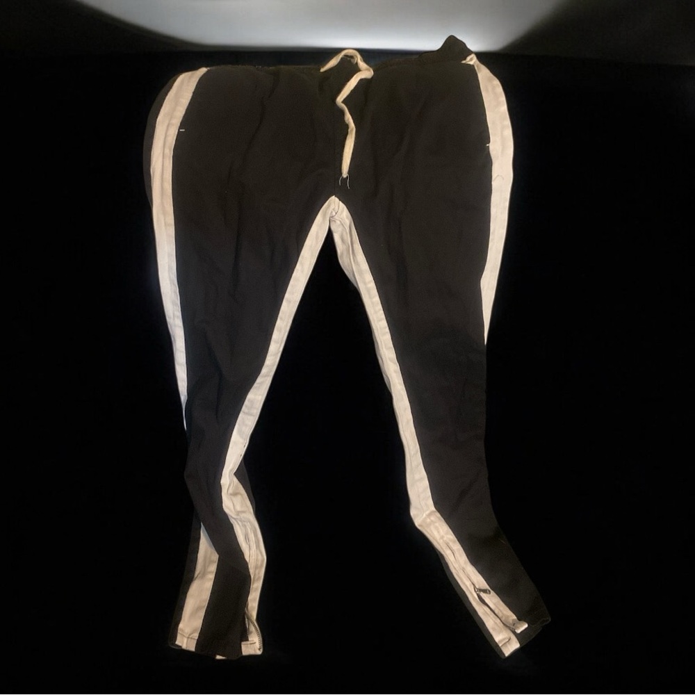 Black and White Men's Pants